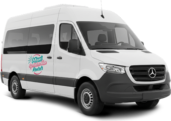an 8 passenger miami sprinter van